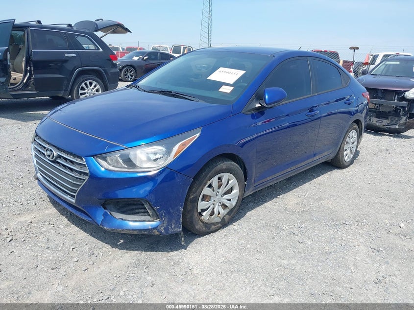 2021 Hyundai Accent, Оба бока, IAAI, VIN 3KPC24A67ME144711 — фото 2
