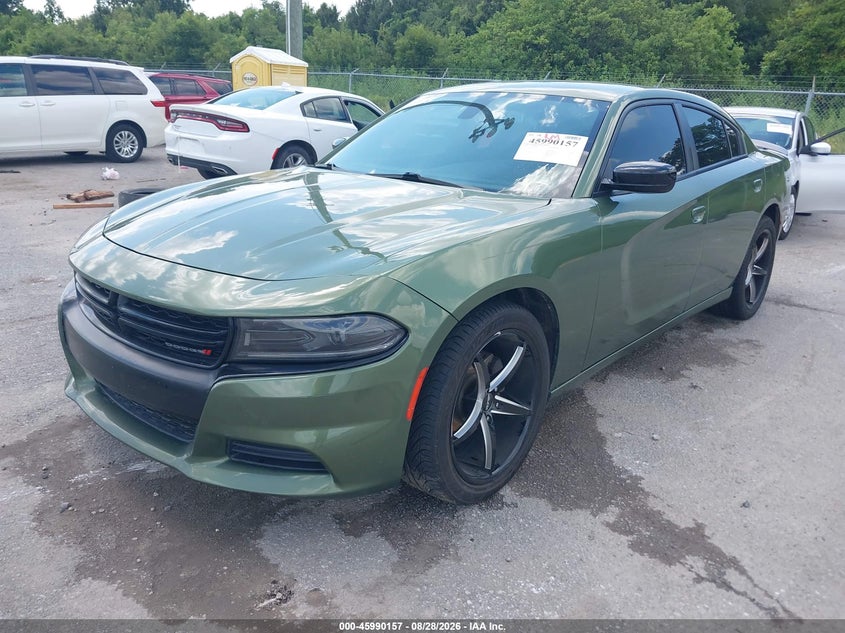 2022 Dodge Charger, Right Front, IAAI, VIN 2C3CDXBG1NH221523 — photo 2