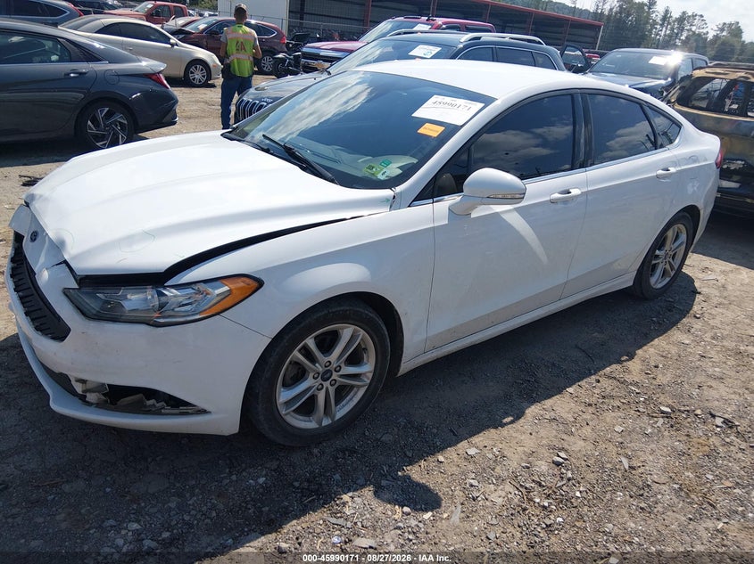 2018 Ford Fusion, All Over, IAAI, VIN 3FA6P0HD2JR212581 — photo 2