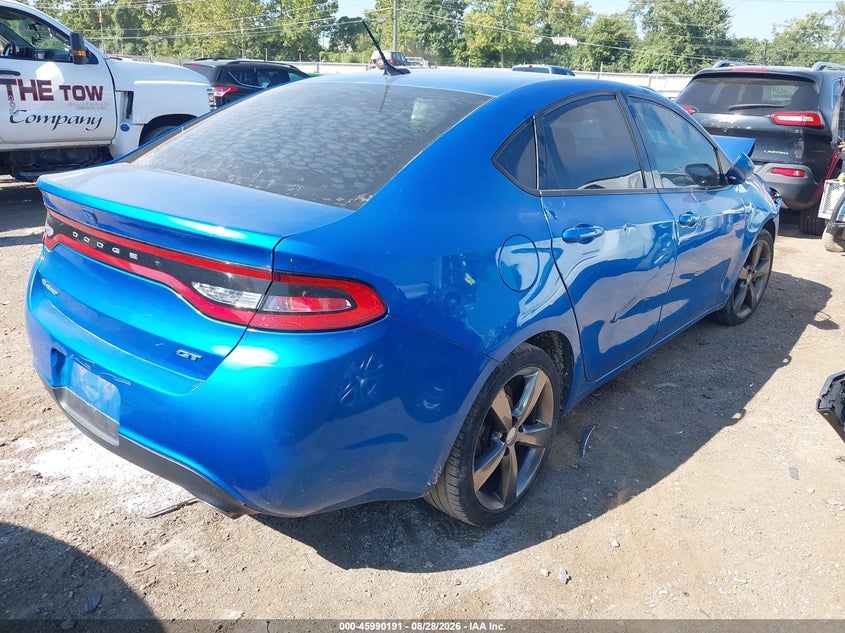 Vin: 1c3cdfebxfd378685, lot: 46489516, dodge dart gt 20154