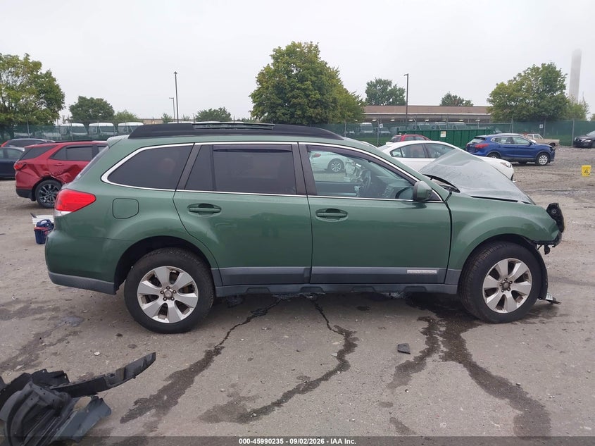 SUBARU OUTBACK 2011 VIN 4S4BRBGC1B3390081