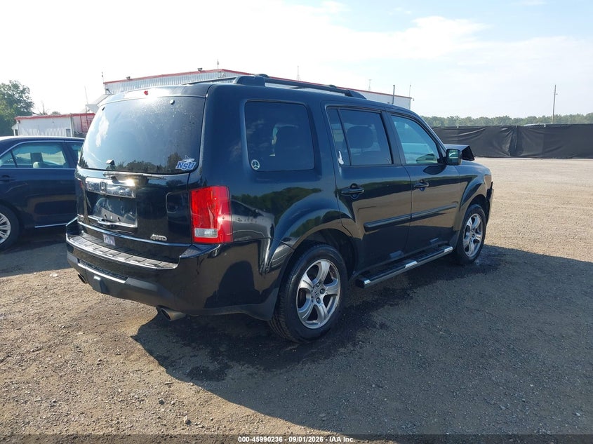 Vin: 5fnyf4h50fb063473, lot: 46489561, honda pilot ex-l 20154