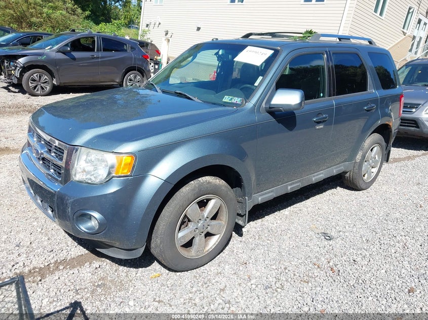 Vin: 1fmcu9eg2ckb89251, lot: 46489574, ford escape limited 20122
