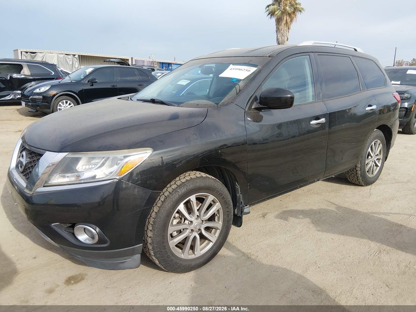 2015 NISSAN PATHFINDER SPORT UTILITY VEHICLE 3.5L V-6 DOHC, VVT, REGULAR , 260HP