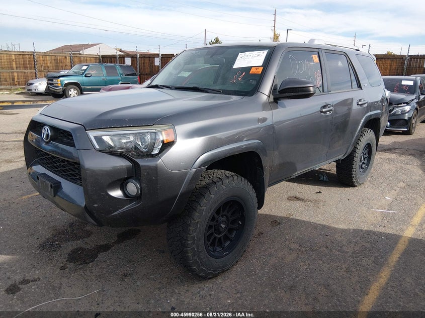2016 Toyota 4Runner, Biohazard, IAAI, VIN JTEBU5JR4G5312080 — photo 2