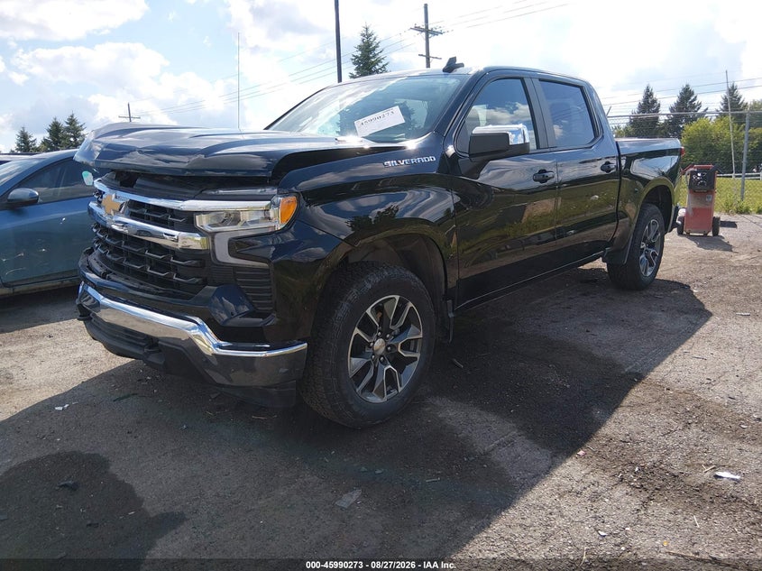 Vin: 1gcpkkek1sz239117, lot: 46489598, chevrolet silverado 1500 4wd  short bed lt with 2fl 20252