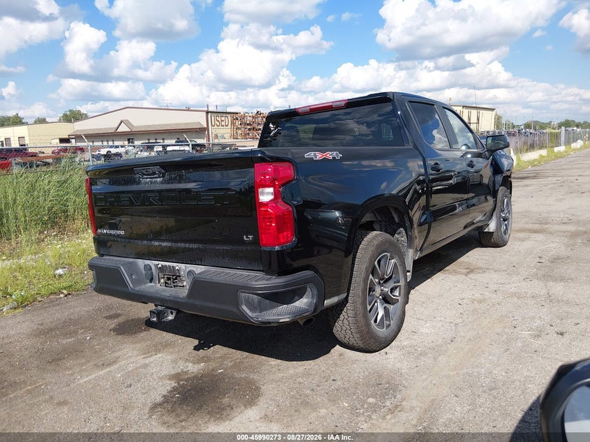 Vin: 1gcpkkek1sz239117, lot: 46489598, chevrolet silverado 1500 4wd  short bed lt with 2fl 20254
