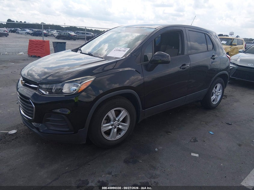 2019 Chevrolet Trax, Удар сзади, IAAI, VIN 3GNCJKSB5KL400783 — фото 2