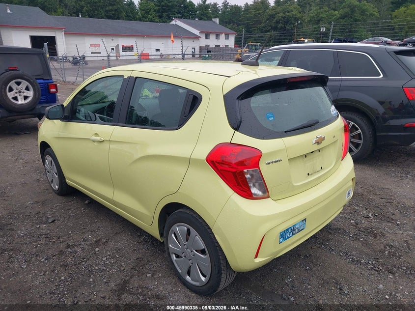 Vin: kl8cb6sa2hc734447, lot: 46489660, chevrolet spark ls cvt 20173