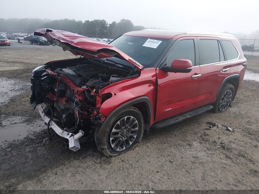 Vin: 7svaaaba7sx063755, lot: 46489666, toyota sequoia limited 20252