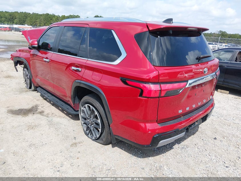 Vin: 7svaaaba7sx063755, lot: 46489666, toyota sequoia limited 20253