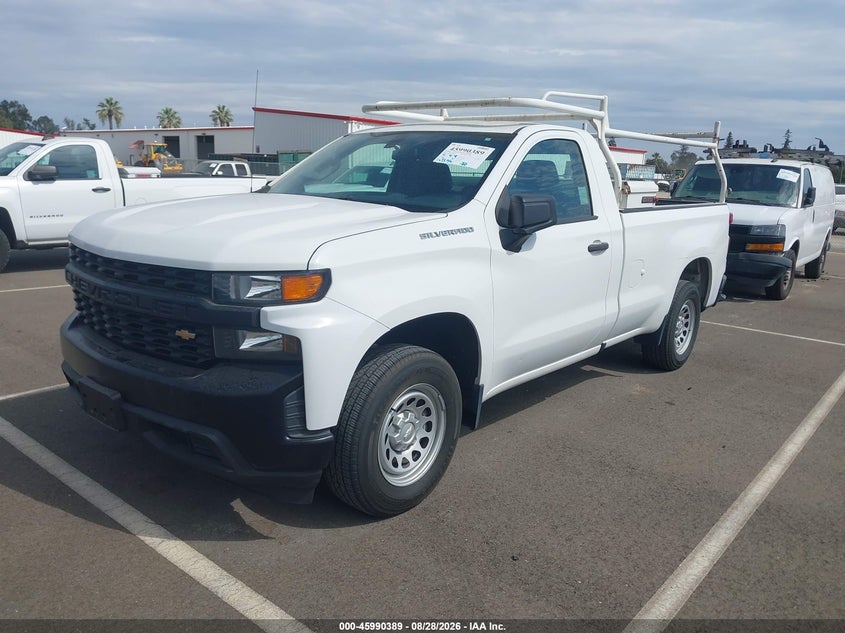 Vin: 3gcnwaefxlg128639, lot: 46489714, chevrolet silverado 1500 2wd  long bed wt 20202