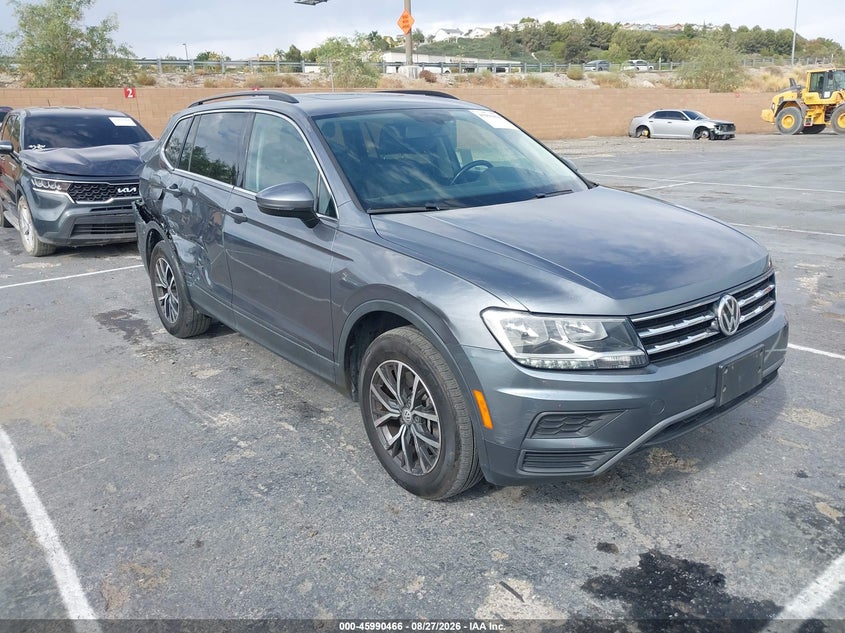 2019 Volkswagen Tiguan 2.0T Se/2.0T Sel/2.0T Sel R-Line/2.0T Sel R-Line Black, Right Rear, IAAI, VIN 3VV2B7AX5KM160156