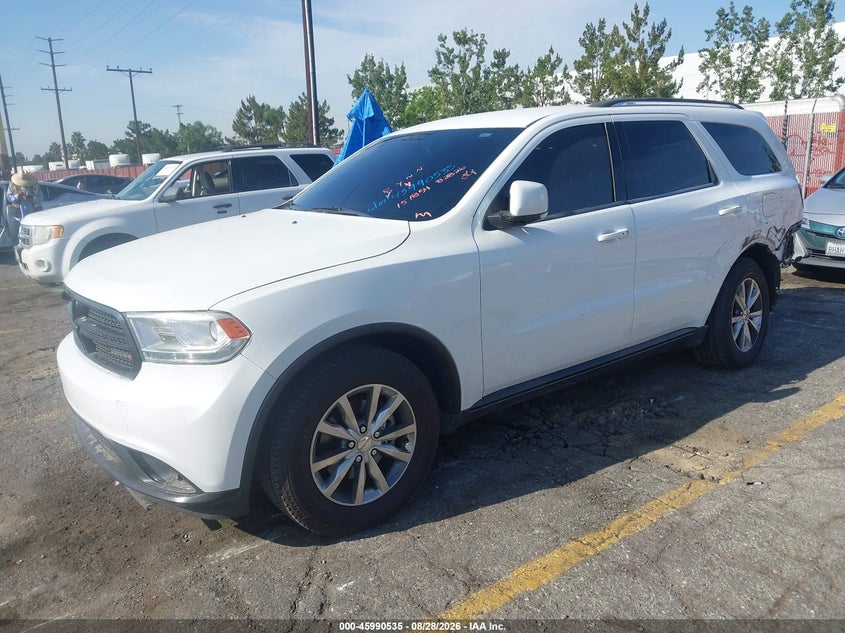 Vin: 1c4rdhdg7gc466535, lot: 46489860, dodge durango limited 20162