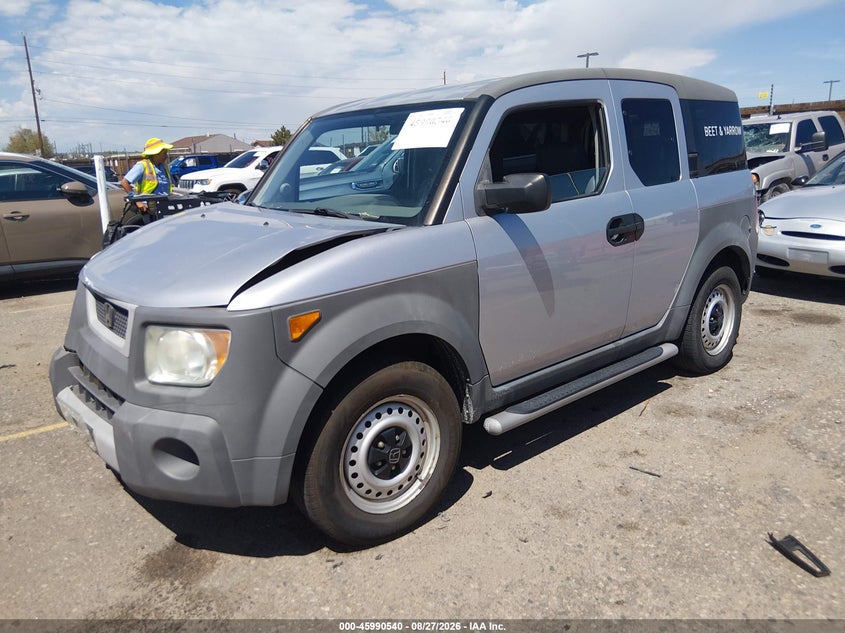 2004 Honda Element, Удар спереди, IAAI, VIN 5J6YH28334L006783 — фото 2