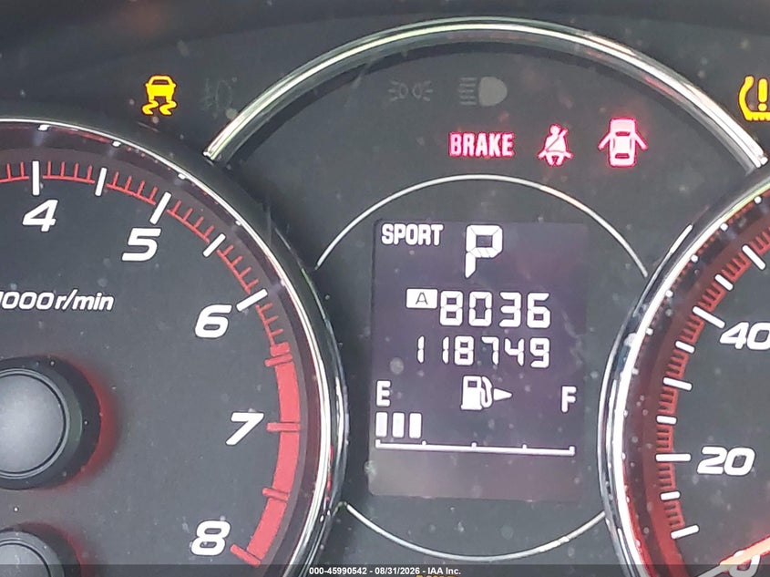 SUBARU FORESTER 2013 VIN JF2SHAGC8DH411212