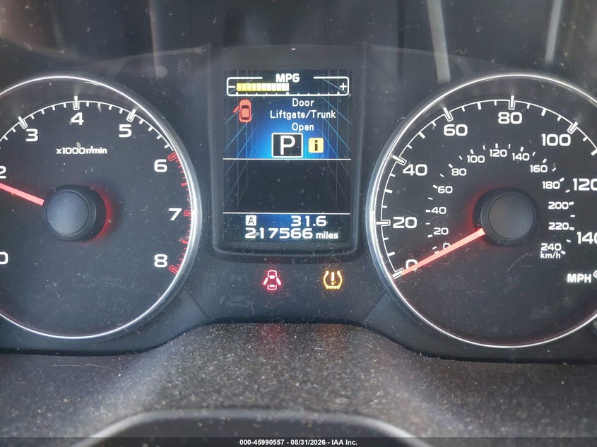 2013 SUBARU OUTBACK auction photo 7