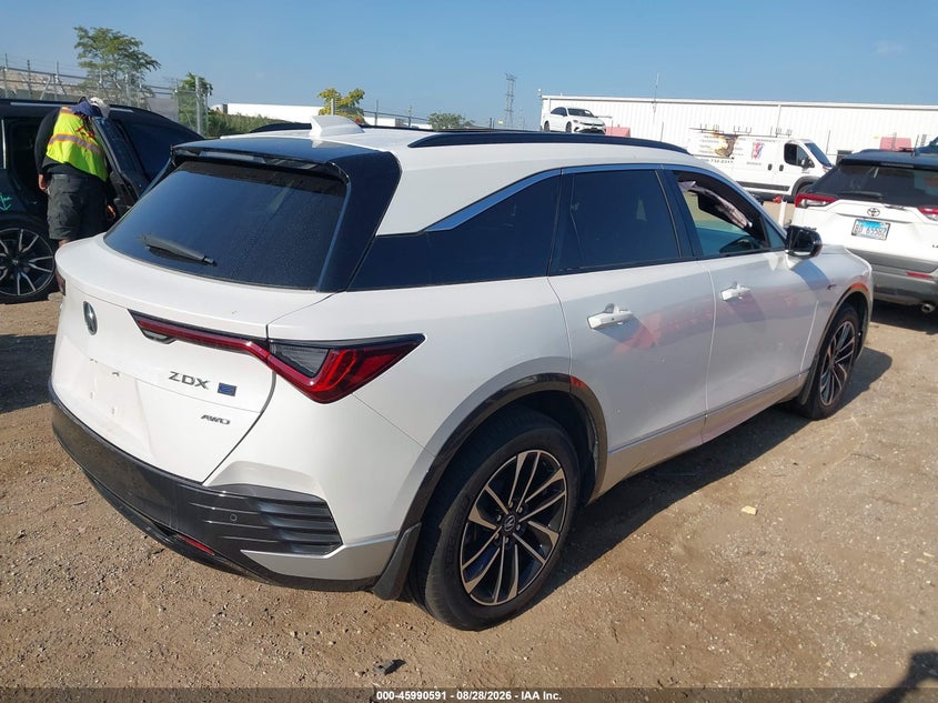 Vin: 4w5khnrl1rz505715, lot: 46489916, acura zdx a-spec 20244