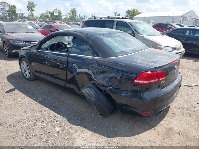 Vin: wvwbw8ah0dv004777, lot: 46489919, volkswagen eos komfort 20133