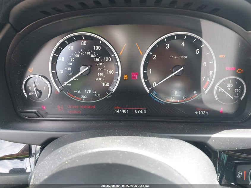 BMW X5 2015 VIN 5UXKR0C58F0K70851
