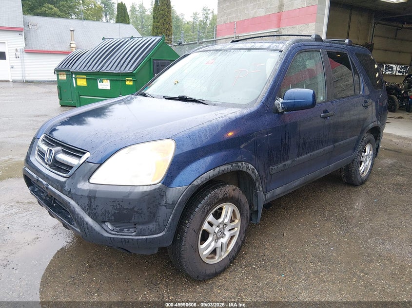 2004 Honda Cr-V Ex, Right Rear, IAAI, VIN JHLRD78814C041775 — photo 2