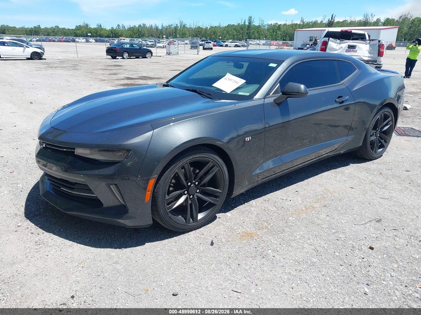 2016 Chevrolet Camaro, Правый зад, IAAI, VIN 1G1FB1RS0G0184941 — фото 2
