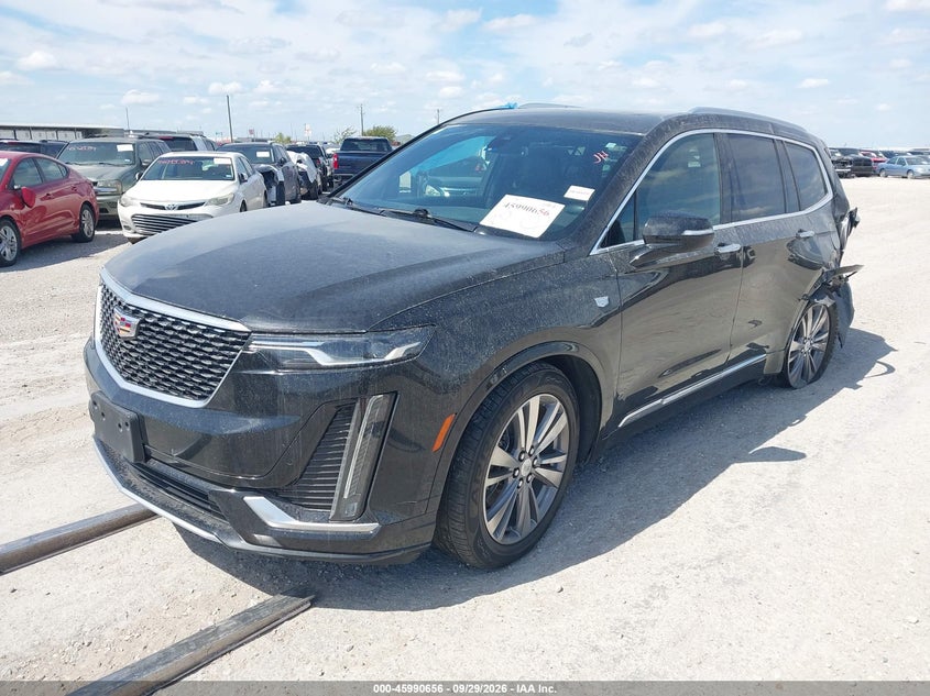 Vin: 1gykpdrs3nz117438, lot: 46489981, cadillac xt6 awd premium luxury 20222