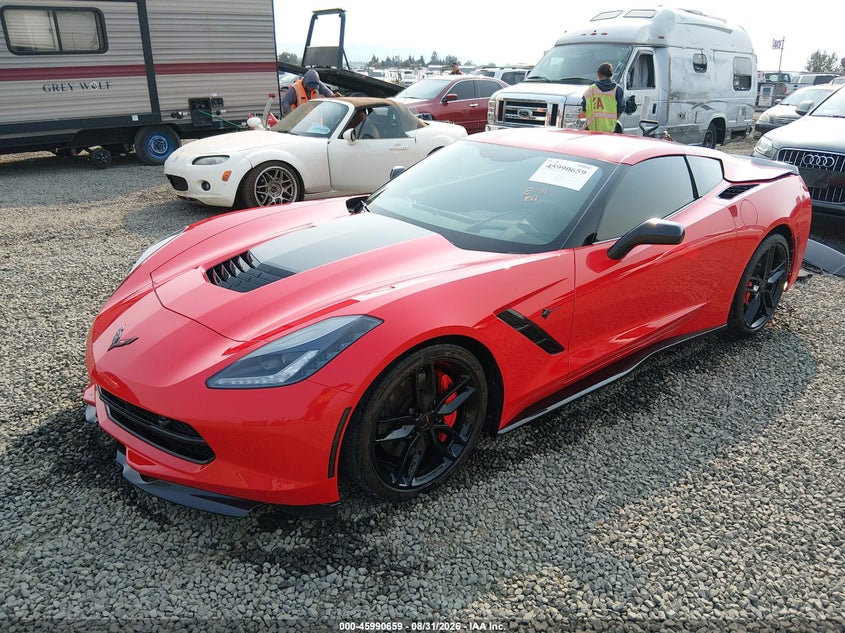 Vin: 1g1yk2d75g5121533, lot: 46489984, chevrolet corvette stingray z51 20162