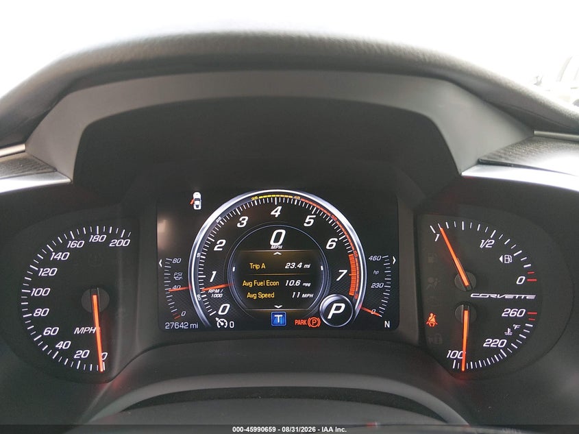 CHEVROLET CORVETTE 2016 VIN 1G1YK2D75G5121533