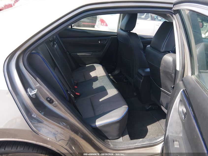 2017 TOYOTA COROLLA SEDAN 1.8L I-4 DOHC, VVT, REGULAR , 132HP