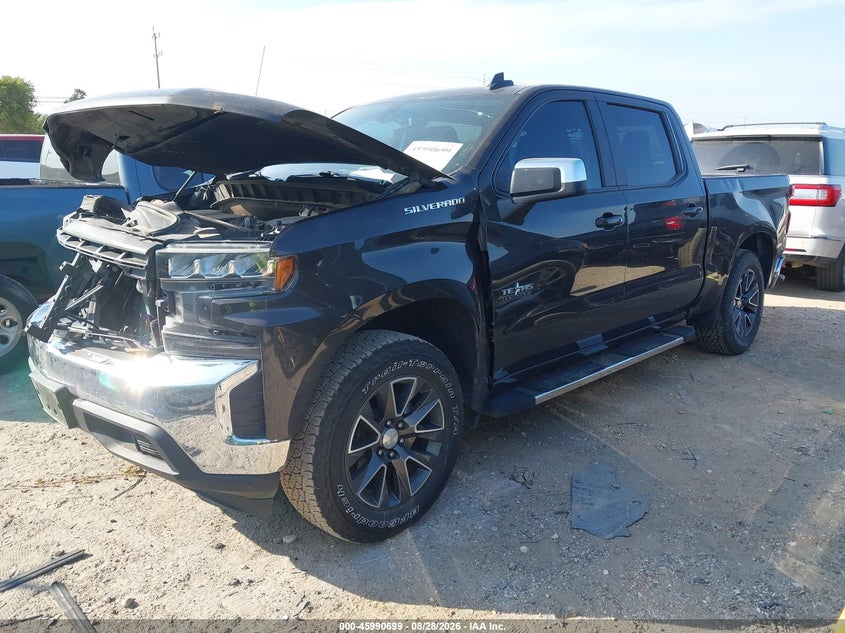 Vin: 3gcpwced3mg231017, lot: 46490024, chevrolet silverado 1500 2wd  short bed lt 20212