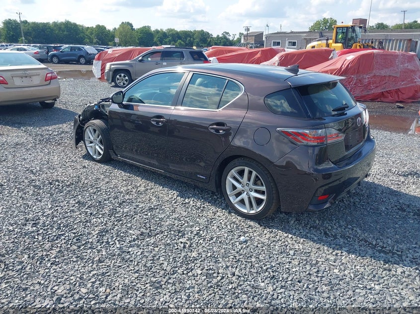 2015 LEXUS CT 200H auction photo 3