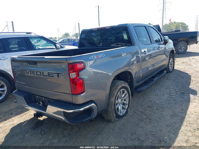 Vin: 1gcpyjek8mz397546, lot: 46490077, chevrolet silverado 1500 4wd  short bed lt with 2fl 20214
