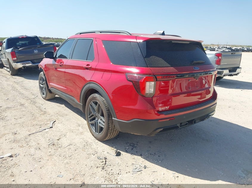 Vin: 1fmuk7kh0sgc51873, lot: 46490103, ford explorer st-line 20253