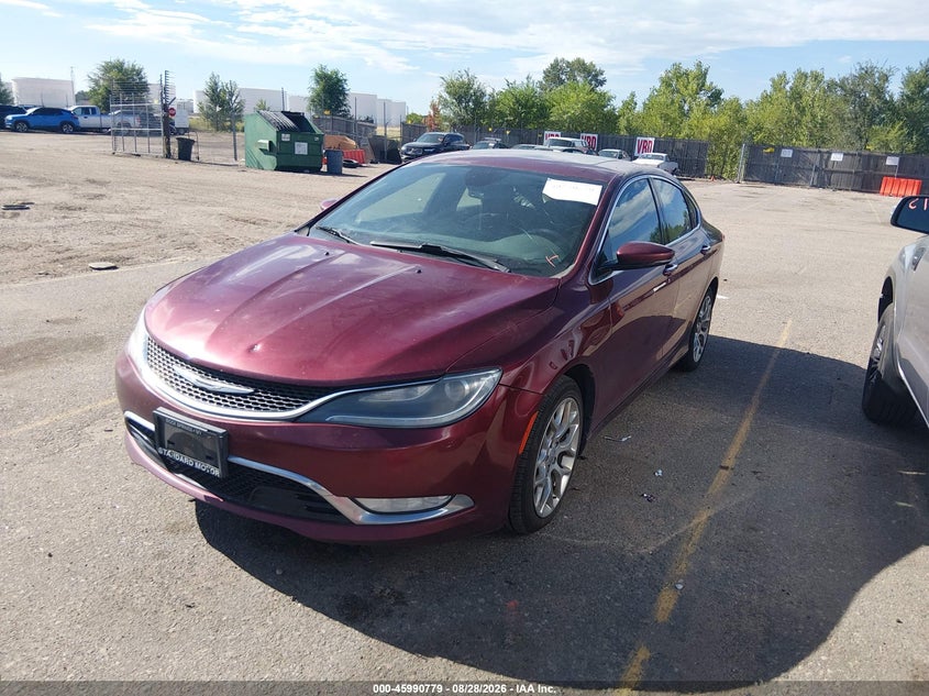 2015 Chrysler 200, Град, IAAI, VIN 1C3CCCEG0FN598053 — фото 2