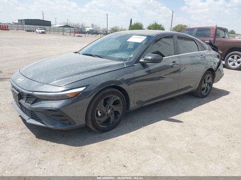 Vin: kmhls4dg7tu177403, lot: 46490130, hyundai elantra sel sport premium 20262
