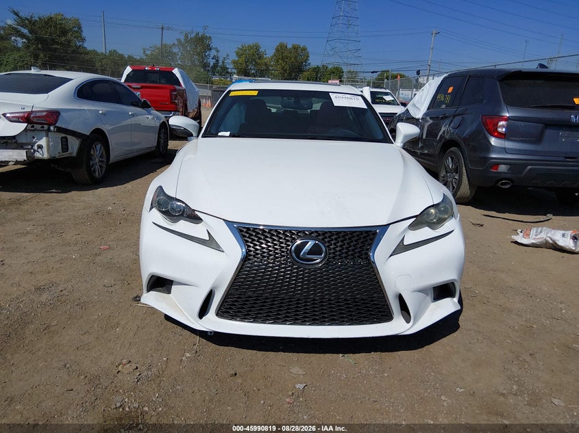 LEXUS IS 350 2014 VIN JTHCE1D24E5004349