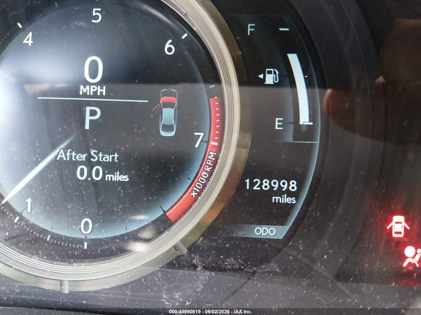 LEXUS IS 350 2014 VIN JTHCE1D24E5004349