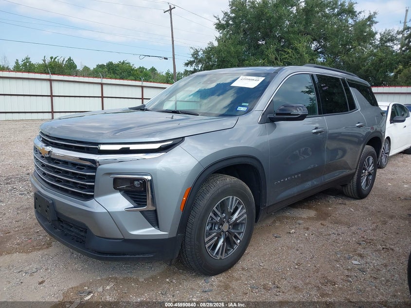 2026 Chevrolet Traverse, Ходова, IAAI, VIN 1GNERGKS2TJ389863 — фото 2