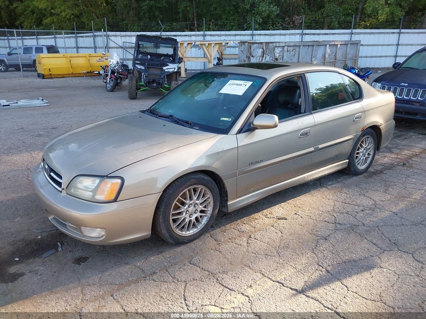 2002 Subaru Legacy, Unknown, IAAI, VIN 4S3BE656527206306 — photo 2