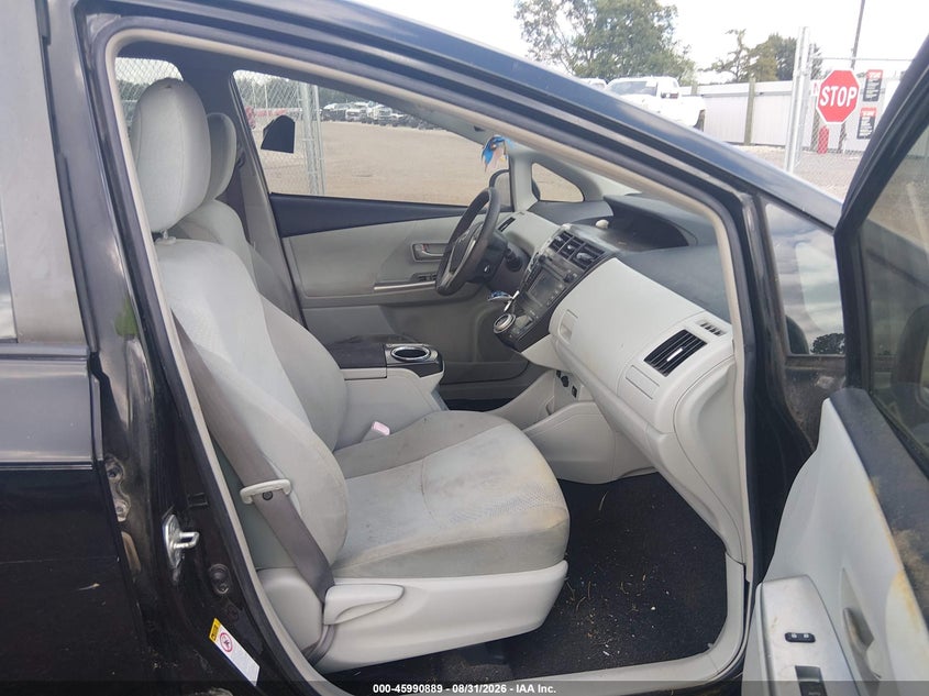 2012 TOYOTA PRIUS V (+) WAGON 1.8L I-4 DOHC, VVT, 98HP