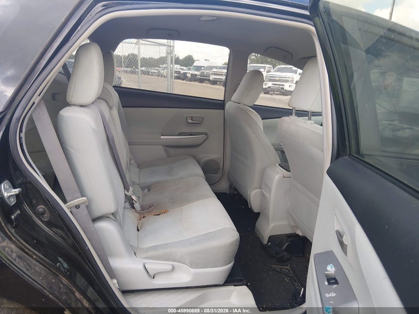 2012 TOYOTA PRIUS V (+) WAGON 1.8L I-4 DOHC, VVT, 98HP
