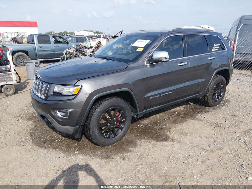 2016 Jeep Grand Cherokee, Удар спереду, IAAI, VIN 1C4RJFBG0GC316699 — фото 2
