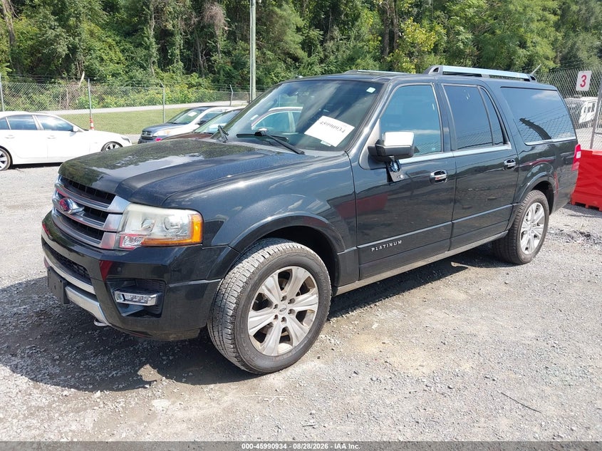 2015 Ford Expedition, Неизвестно, IAAI, VIN 1FMJK1MT9FEF33013 — фото 2