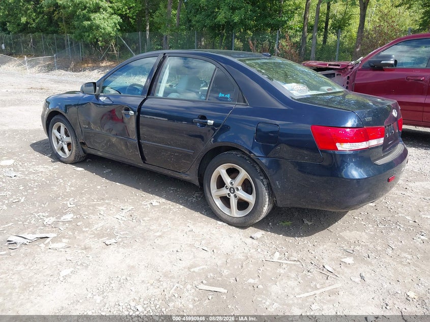 2008 HYUNDAI SONATA auction photo 3