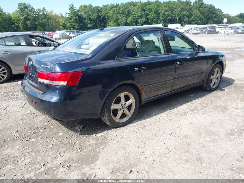 2008 HYUNDAI SONATA auction photo 4