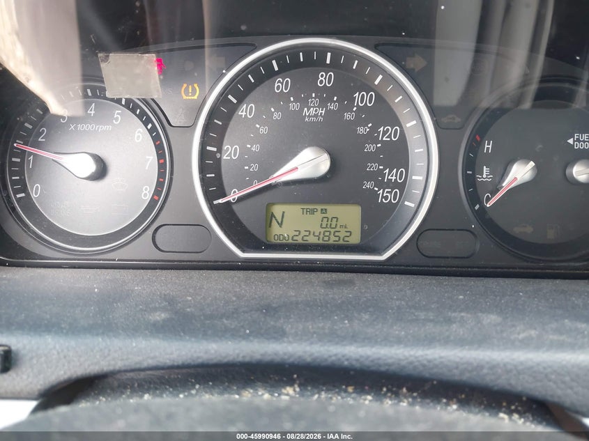 2008 HYUNDAI SONATA auction photo 7