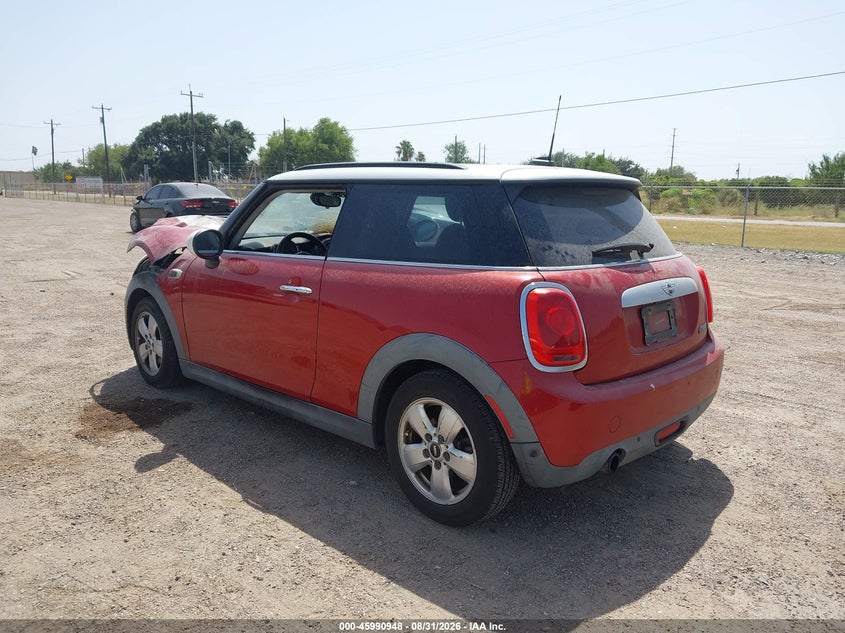 Vin: wmwxm5c58ft939201, lot: 46490273, mini hardtop cooper 20153