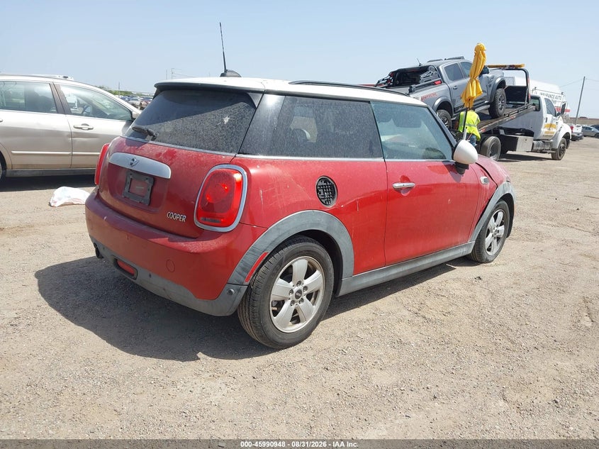 Vin: wmwxm5c58ft939201, lot: 46490273, mini hardtop cooper 20154