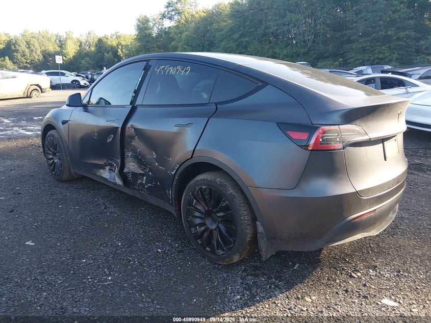 Vin: 7saygdee1ra275238, lot: 46490274, tesla model y long range dual motor all-wheel drive 20243